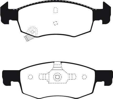 Japanparts PA0090MK - Komplet Pločica, disk-kočnica www.molydon.hr