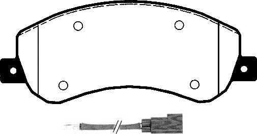 ACDelco AC913381D - Komplet Pločica, disk-kočnica www.molydon.hr