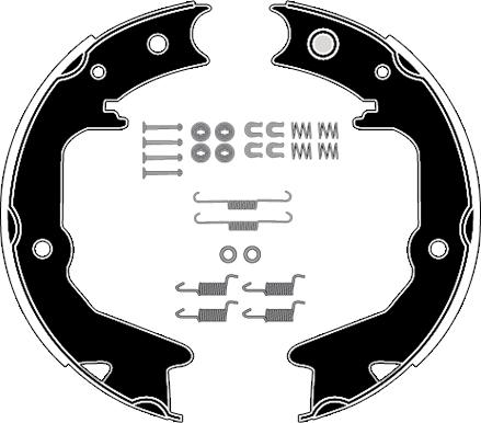 Raicam RA29131 - Komplet kočionih obloga, rucna kočnica www.molydon.hr