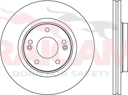 Raicam RD01583 - Kočioni disk www.molydon.hr