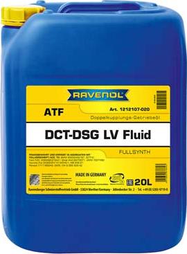 Ravenol 1212107-020 - Ulje, prijenos sa dvostrukom kvačilom (DSG) www.molydon.hr