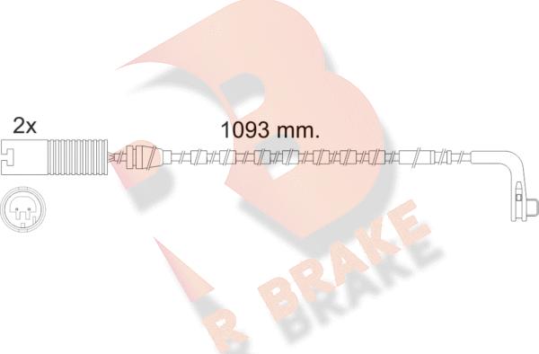 R Brake 610475RB - Signalni kontakt, trosenje kočione plocice www.molydon.hr