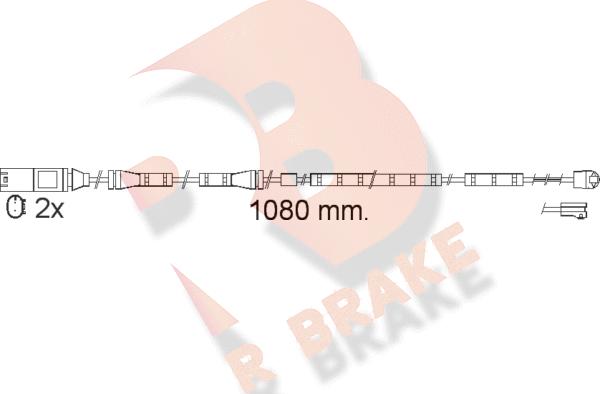 R Brake 610558RB - Signalni kontakt, trosenje kočione plocice www.molydon.hr