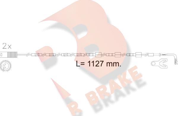 R Brake 610605RB - Signalni kontakt, trosenje kočione plocice www.molydon.hr
