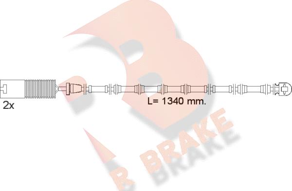 R Brake 610391RB - Signalni kontakt, trosenje kočione plocice www.molydon.hr