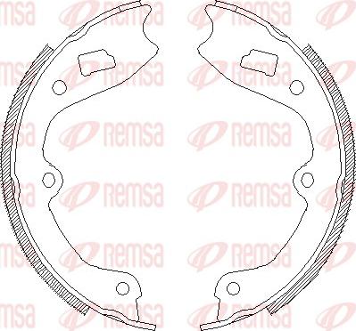 Remsa 4410.00 - Kočiona obloga www.molydon.hr