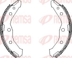 Remsa 4547.00 - Kočiona obloga www.molydon.hr