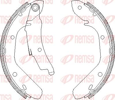Remsa 4024.00 - Kočiona obloga www.molydon.hr