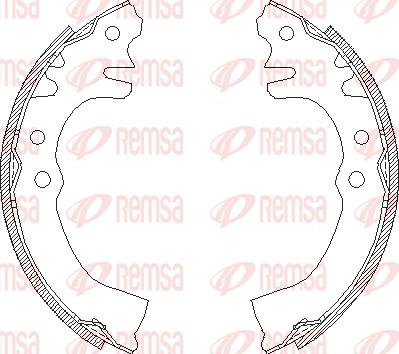 Remsa 4155.00 - Kočiona obloga www.molydon.hr