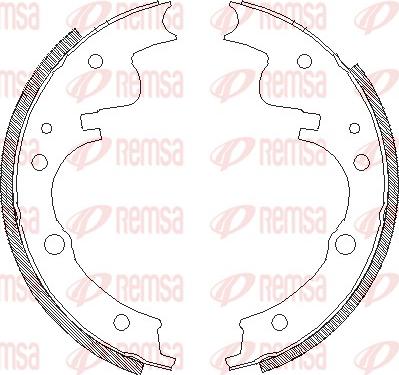 Remsa 4104.00 - Kočiona obloga www.molydon.hr