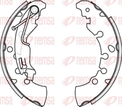 Remsa 4201.00 - Kočiona obloga www.molydon.hr