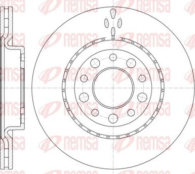 Remsa 6966.10 - Kočioni disk www.molydon.hr