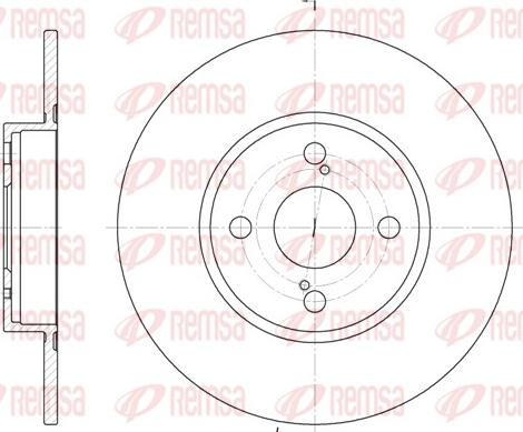 Remsa 6900.00 - Kočioni disk www.molydon.hr