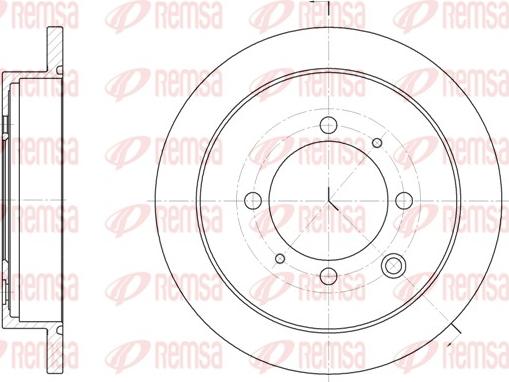 Remsa 6907.00 - Kočioni disk www.molydon.hr