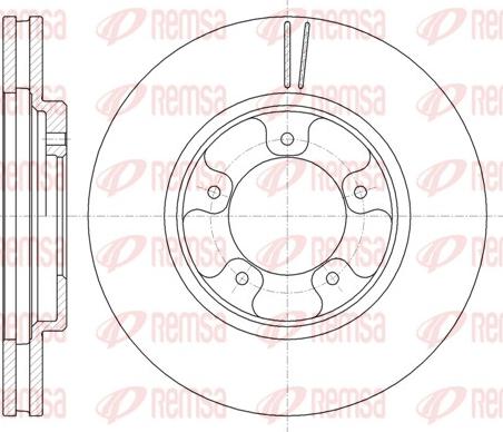 Remsa 6939.10 - Kočioni disk www.molydon.hr