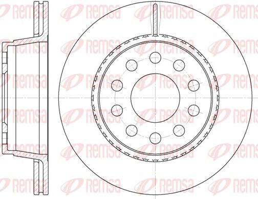 Remsa 6930.10 - Kočioni disk www.molydon.hr