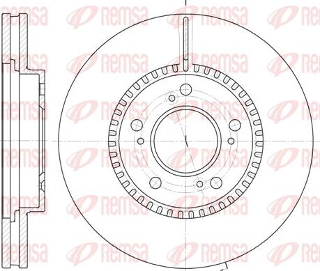 Remsa 6938.10 - Kočioni disk www.molydon.hr