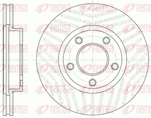 Remsa 6932.10 - Kočioni disk www.molydon.hr