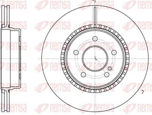 Remsa 6929.10 - Kočioni disk www.molydon.hr