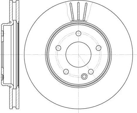 Remsa 6495.10 - Kočioni disk www.molydon.hr