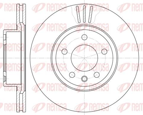 Remsa 6490.10 - Kočioni disk www.molydon.hr