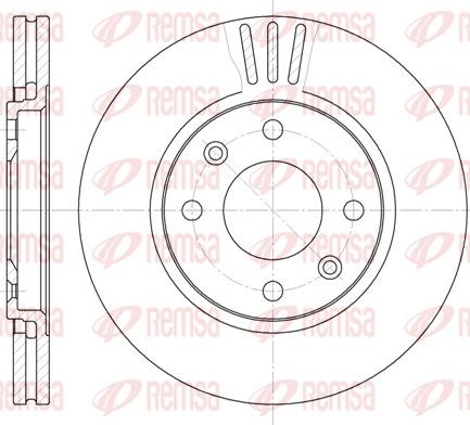 Remsa 6449.10 - Kočioni disk www.molydon.hr