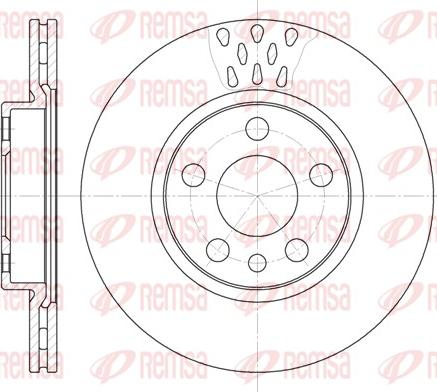 Remsa 6442.11 - Kočioni disk www.molydon.hr