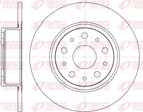 Remsa 6457.00 - Kočioni disk www.molydon.hr