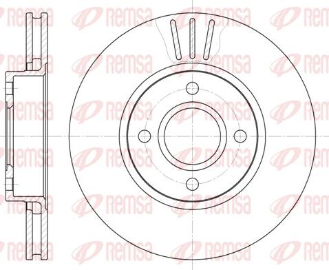 Remsa 6469.10 - Kočioni disk www.molydon.hr