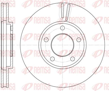 Remsa 6419.10 - Kočioni disk www.molydon.hr