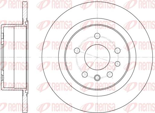 Remsa 6488.00 - Kočioni disk www.molydon.hr
