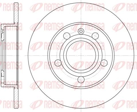 Remsa 6429.00 - Kočioni disk www.molydon.hr