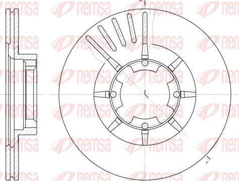 Eurobrake 5815204402 - Kočioni disk www.molydon.hr