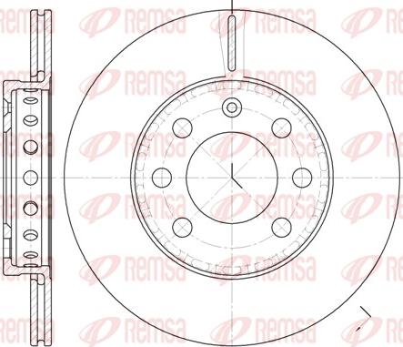 Remsa 6595.00 - Kočioni disk www.molydon.hr