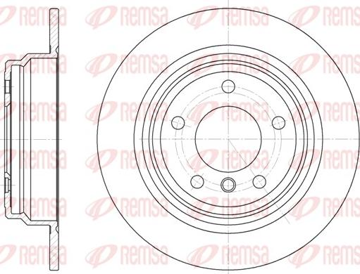 Remsa 6554.00 - Kočioni disk www.molydon.hr