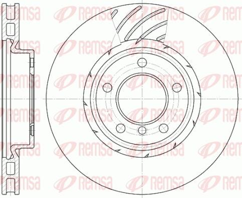 Remsa 6508.11 - Kočioni disk www.molydon.hr