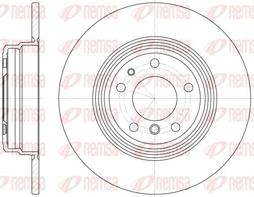 Remsa 6510.00 - Kočioni disk www.molydon.hr