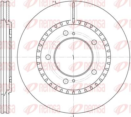 Remsa 6699.10 - Kočioni disk www.molydon.hr