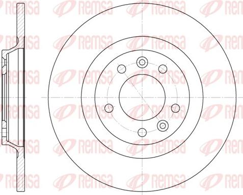 Remsa 6690.00 - Kočioni disk www.molydon.hr