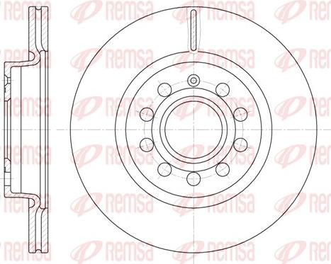 Remsa 6647.10 - Kočioni disk www.molydon.hr