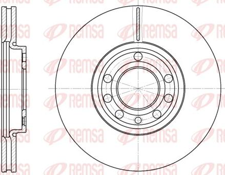 Remsa 6689.10 - Kočioni disk www.molydon.hr