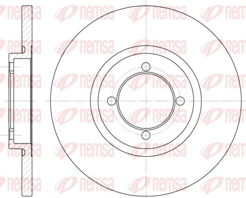 Remsa 6091.00 - Kočioni disk www.molydon.hr