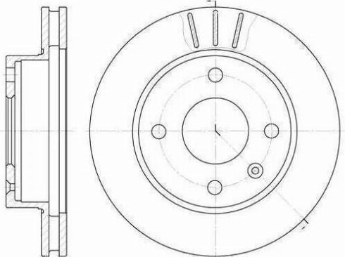 BOSCH 986478148 - Kočioni disk www.molydon.hr