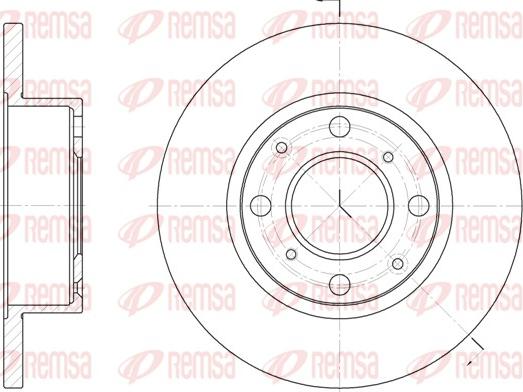 Remsa 6041.00 - Kočioni disk www.molydon.hr