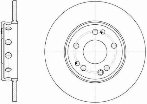 Remsa 6311.00 - Kočioni disk www.molydon.hr