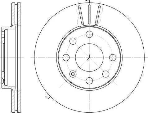 Sangsin Brake SD3004 - Kočioni disk www.molydon.hr