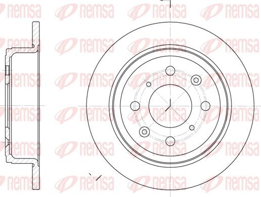 Remsa 6083.00 - Kočioni disk www.molydon.hr