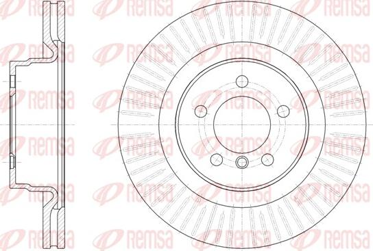 Remsa 61999.10 - Kočioni disk www.molydon.hr