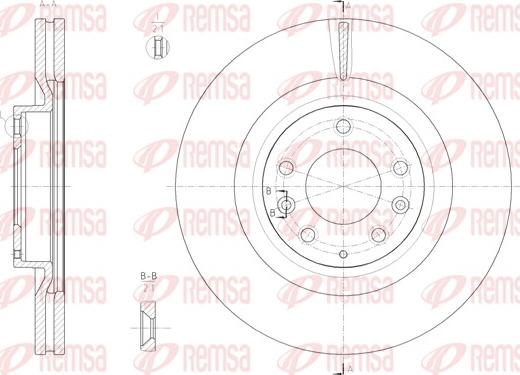 Remsa 61994.10 - Kočioni disk www.molydon.hr