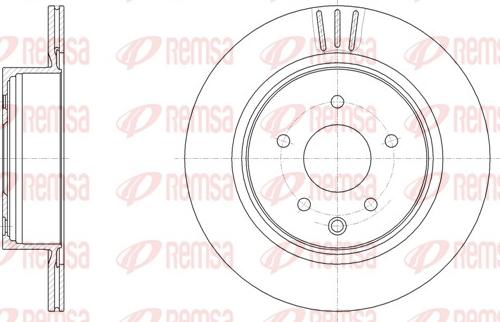 Remsa 61991.10 - Kočioni disk www.molydon.hr